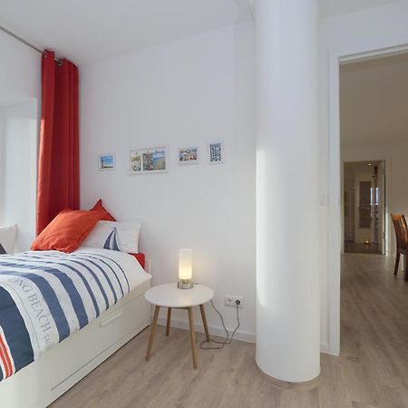 Strandliebe 1.3 mit Meerblick, drei Schlafzimmer, zwei Bäder Ostseebad Ostseebad Binz Exterior foto