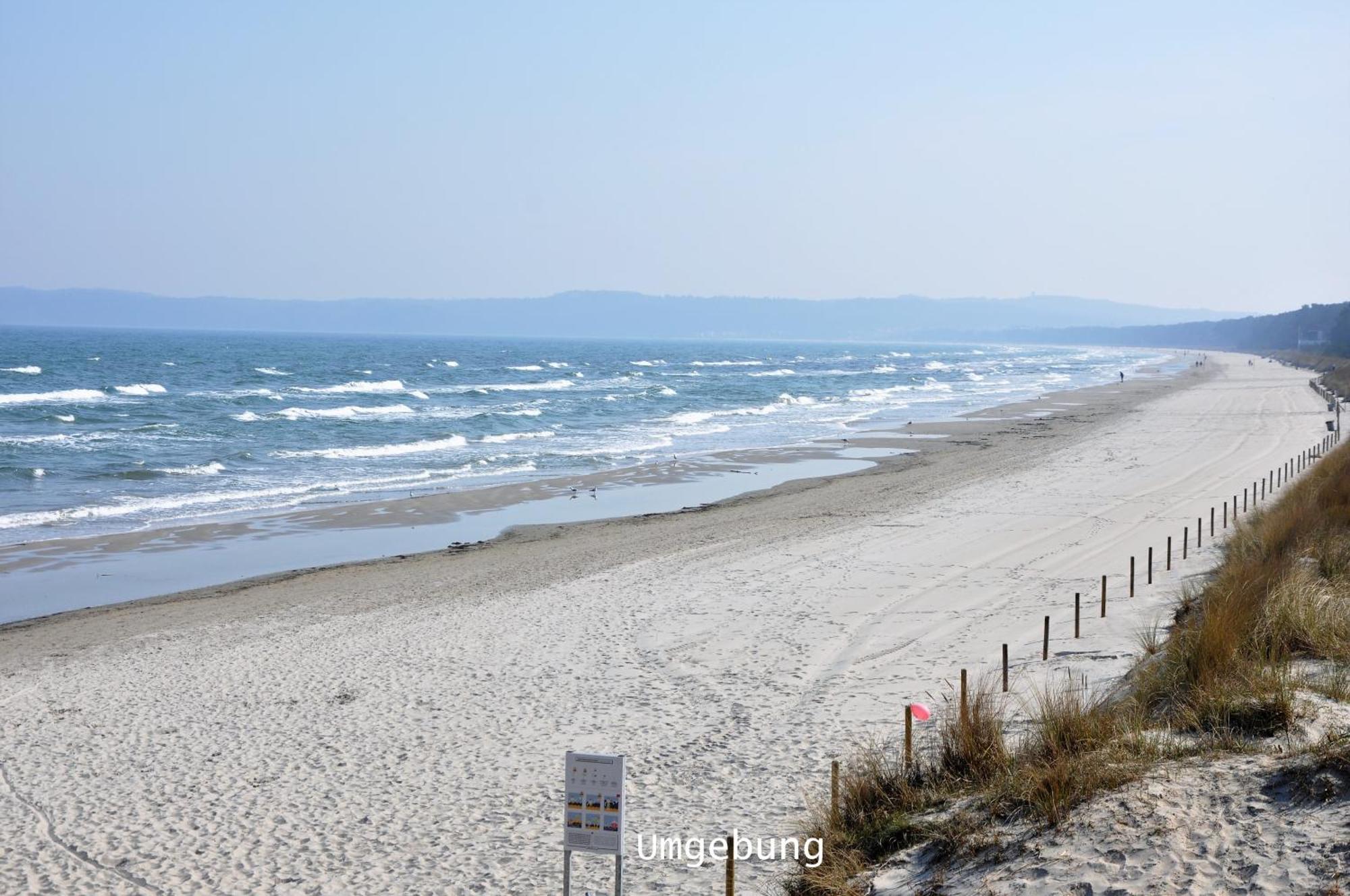 Strandliebe 1.3 mit Meerblick, drei Schlafzimmer, zwei Bäder Ostseebad Ostseebad Binz Exterior foto